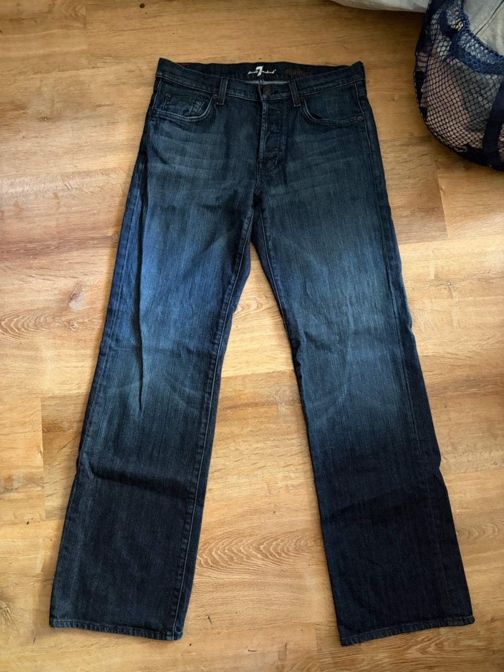 7 For All Mankind Standard Jeans - Dark Blue